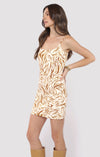 CITY BOHEME STRETCH MINI DRESS