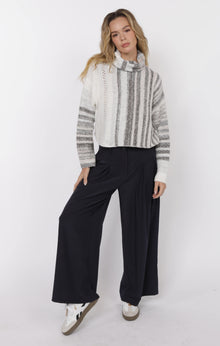  MOST WANTED PLEAT FRONT WIDE LEG PANTS