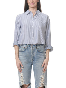  NORA STRIP BUTTON DOWN