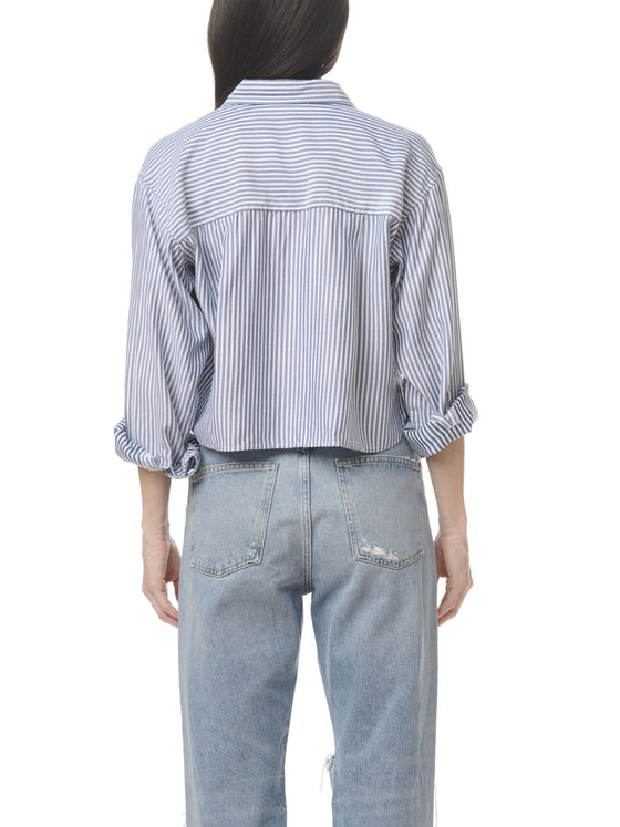 NORA STRIP BUTTON DOWN