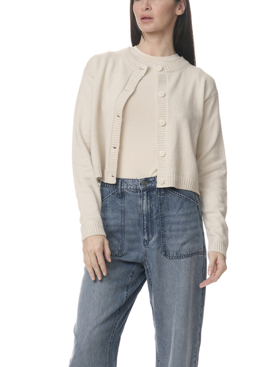 AMBER CROPPED CARDIGAN