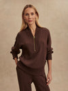 SALLY HALF ZIP SWEAT