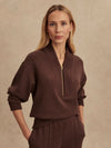 SALLY HALF ZIP SWEAT