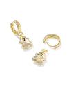 GHOST HUGGIE EARRINGS
