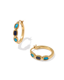  MINI ELISA HOOP EARRINGS