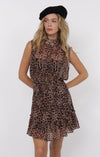 WILD DREAMS RUFFLE MINI DRESS