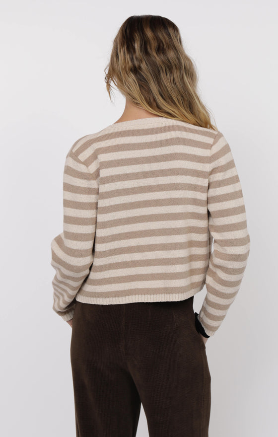 DAPHNE STRIPE CARDIGAN