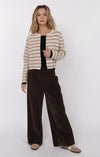 DAPHNE STRIPE CARDIGAN