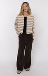 DAPHNE STRIPE CARDIGAN