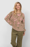 CAMILA EYELASH YARN SWEATER