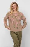 CAMILA EYELASH YARN SWEATER