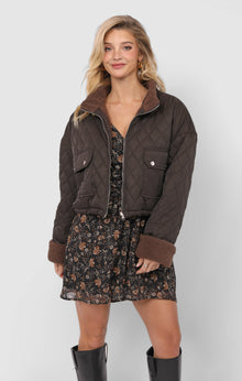  ASHTON QUILTED REVERSIBLE JACKET