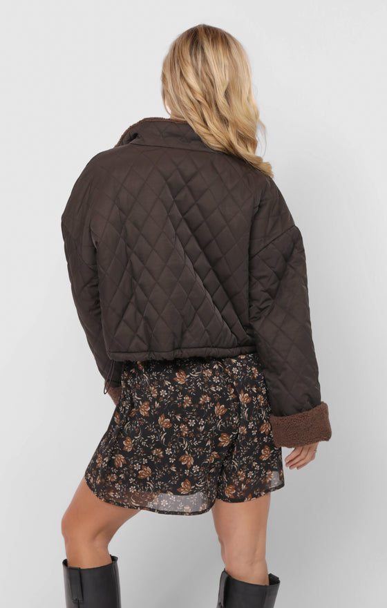 ASHTON QUILTED REVERSIBLE JACKET