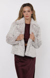 PRETTY FAB FAUX FUR COAT