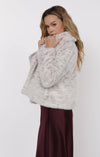 PRETTY FAB FAUX FUR COAT