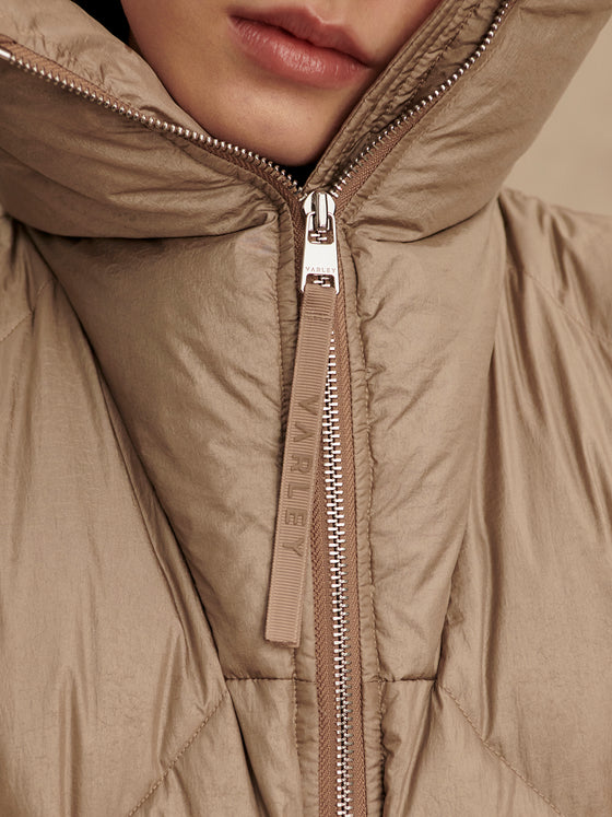 NAVINE LONG DOWN GILET VEST
