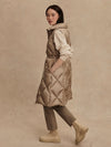 NAVINE LONG DOWN GILET VEST