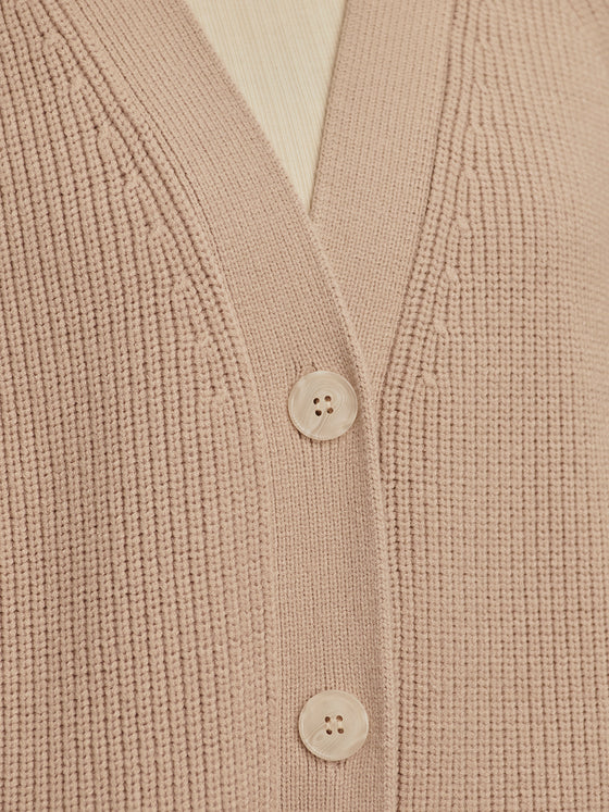 SITGES BUTTON THROUGH KNIT CARDIGAN