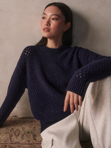  GRADY BOUCLE KNIT SWEATER