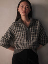 FURLEY HALF ZIP KNIT SWEATER
