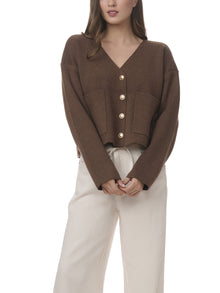  LIBBY CROPPED CARDIGAN