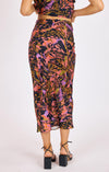 BUTTERFLY KISS BIAS MIDI SKIRT