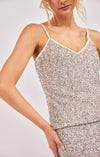 LUSTER SEQUIN CAMI TOP