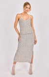 LUSTER SEQUIN MAXI SKIRT