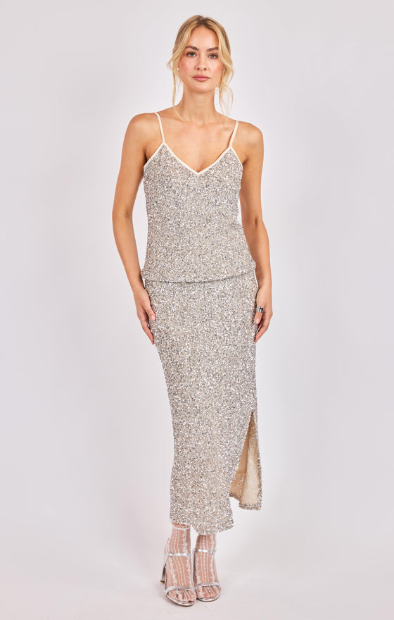 LUSTER SEQUIN CAMI TOP