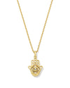 HAMSA GOLD PENDANT NECKLACE