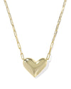 ARI REVERSIBLE HEART STATEMENT NECKLACE
