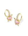 ARI HEART ARROW CONVERTIBLE EARRINGS