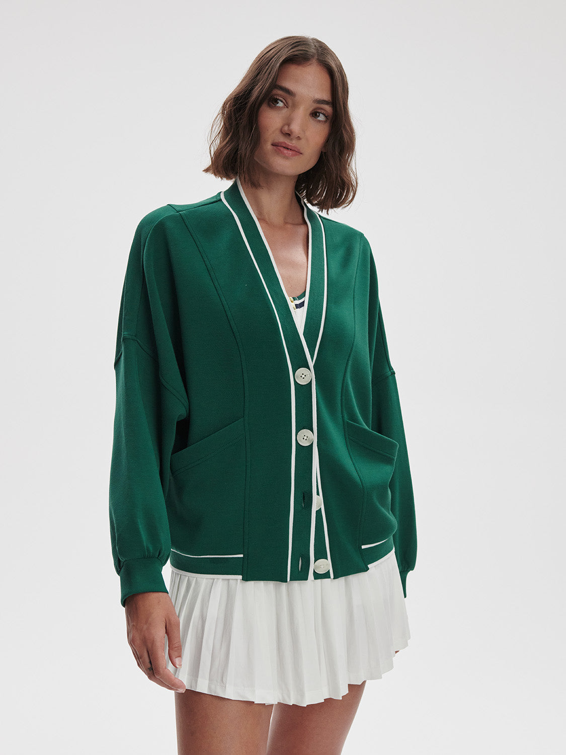 DECKER OFF COURT CARDIGAN