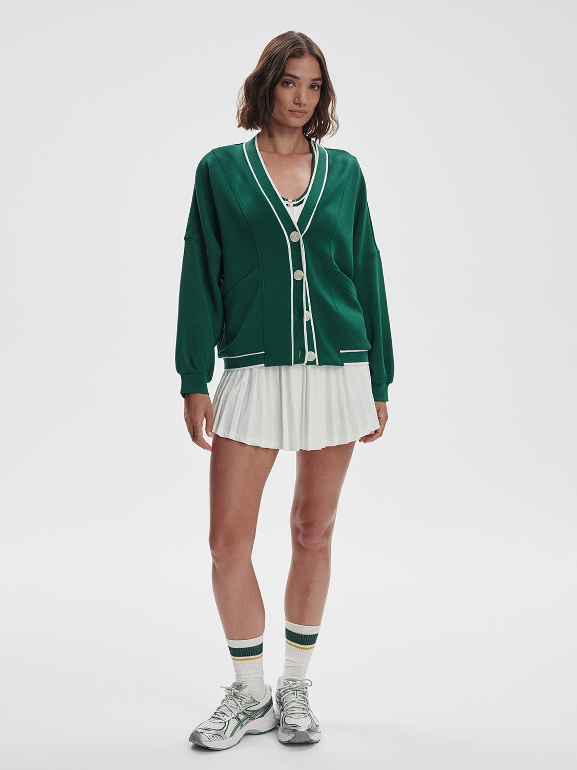 DECKER OFF COURT CARDIGAN