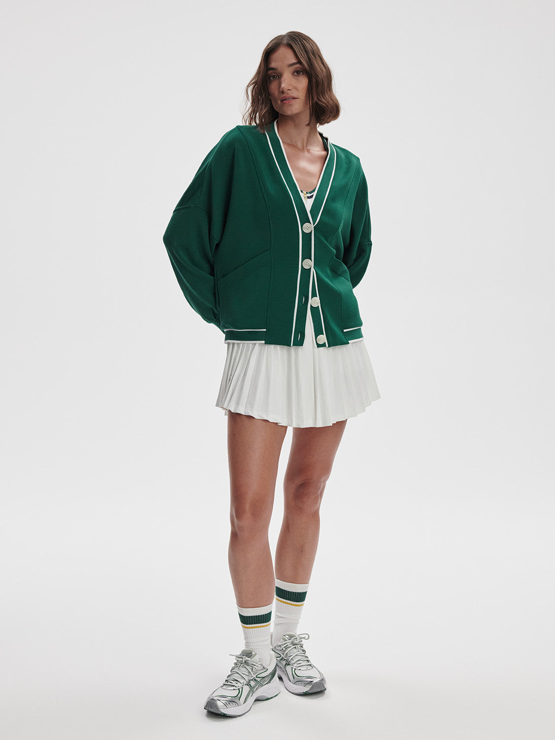 DECKER OFF COURT CARDIGAN
