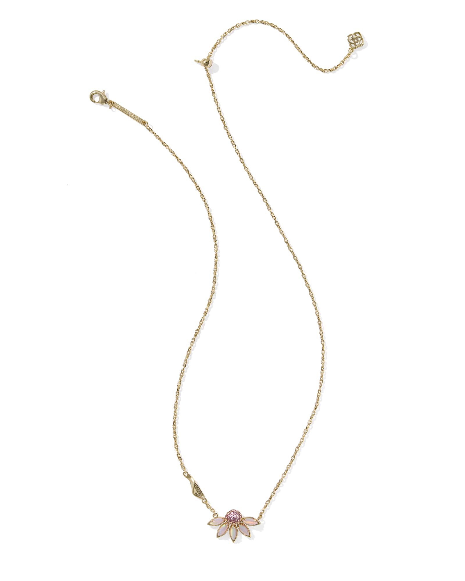 ANYA FLOWER STUD NECKLACE