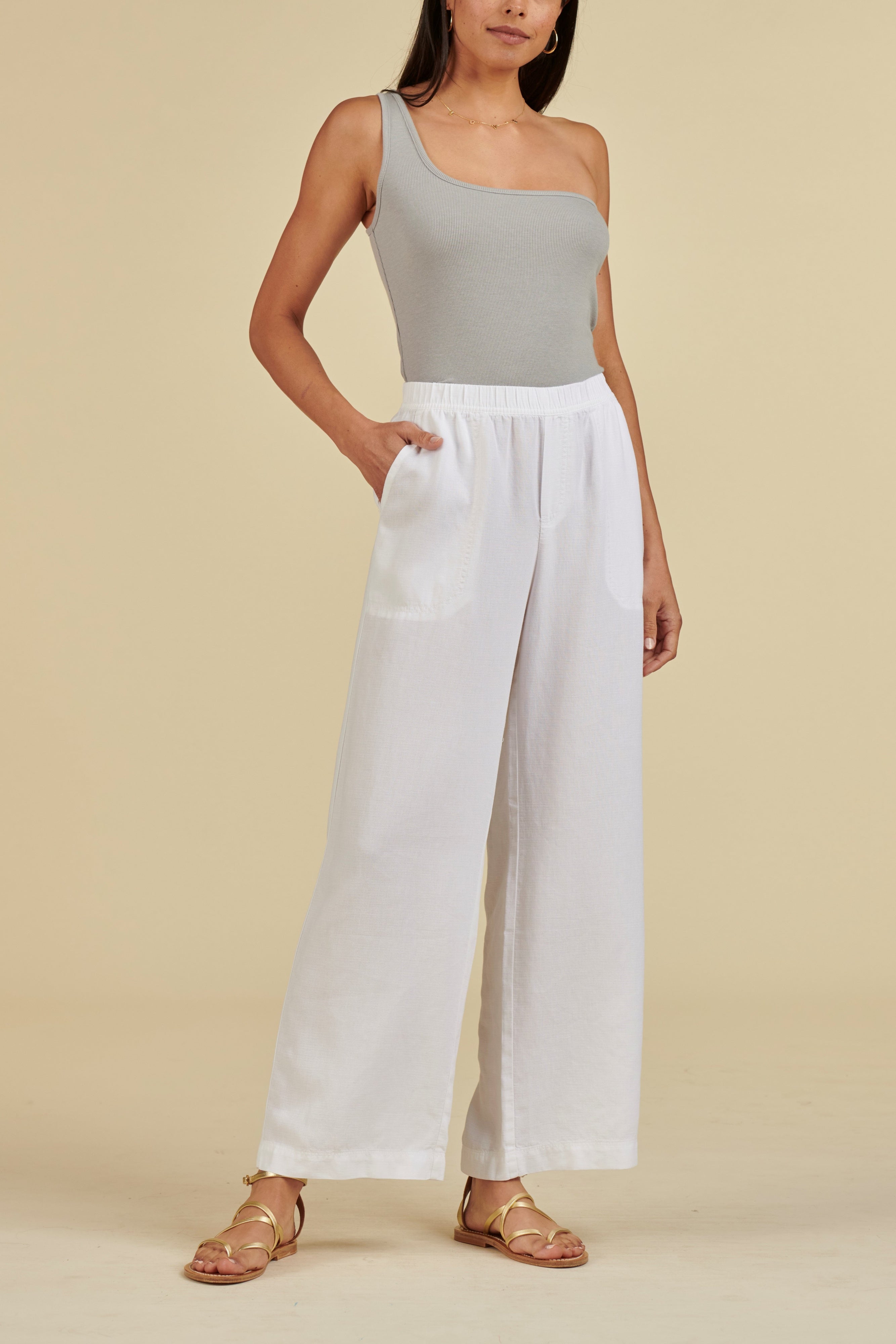 ANGIE PALAZZO PANTS
