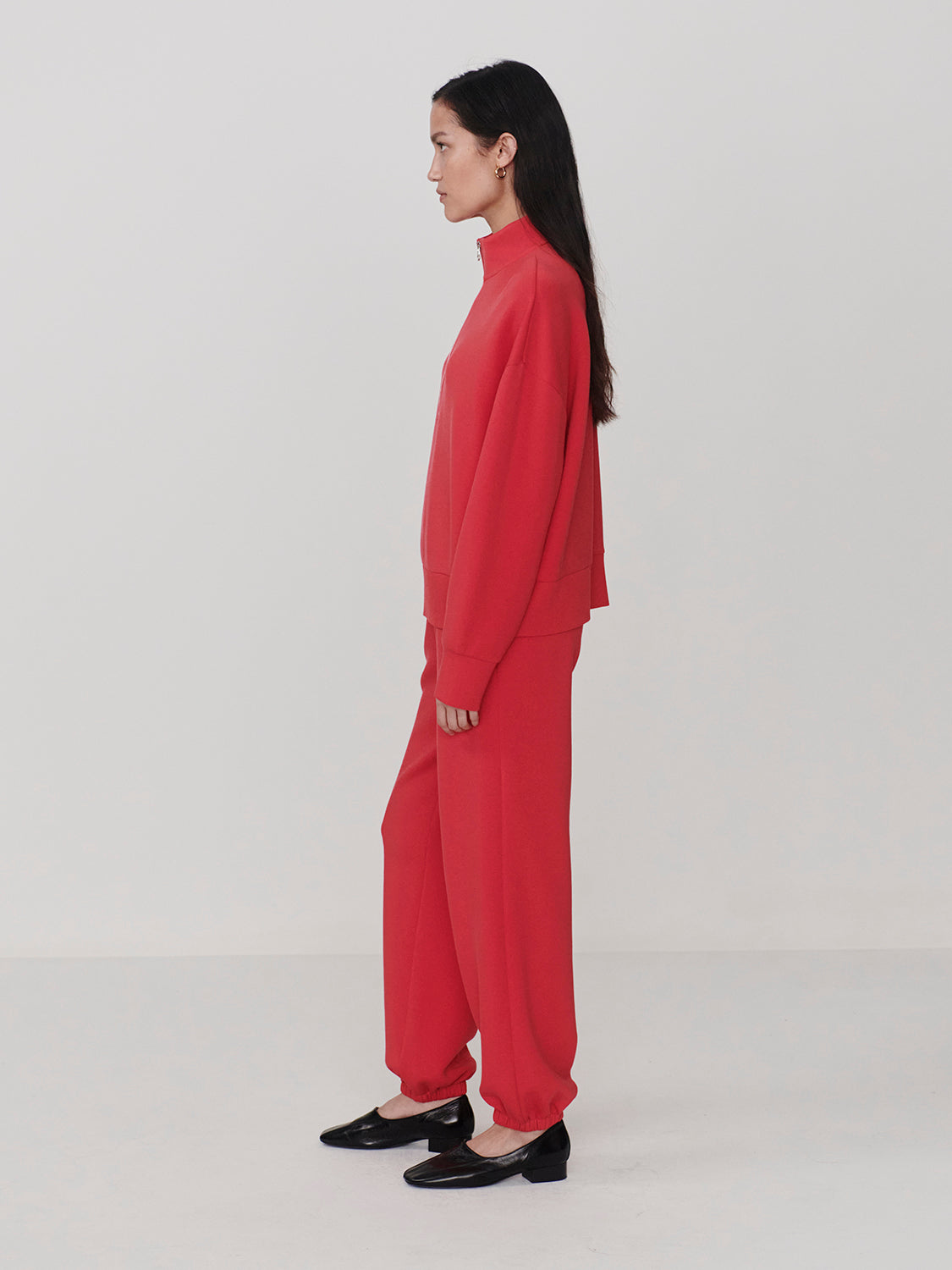 Mavis Mock Neck Sweatershirt