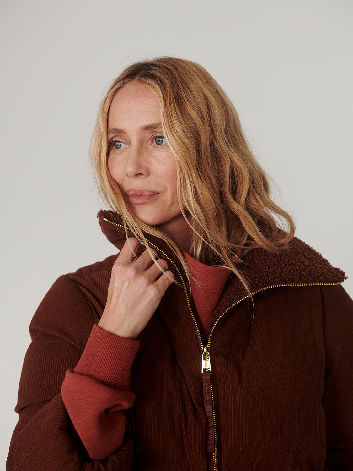 Brackley Cord Puffer Jacket