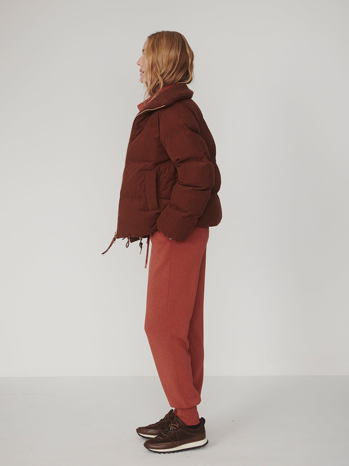 Brackley Cord Puffer Jacket