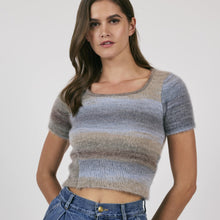  BOUNDARIES CROPPED SWEATER TOP