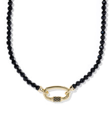 EMERY GOLD BEADED STRAND NECKLACE