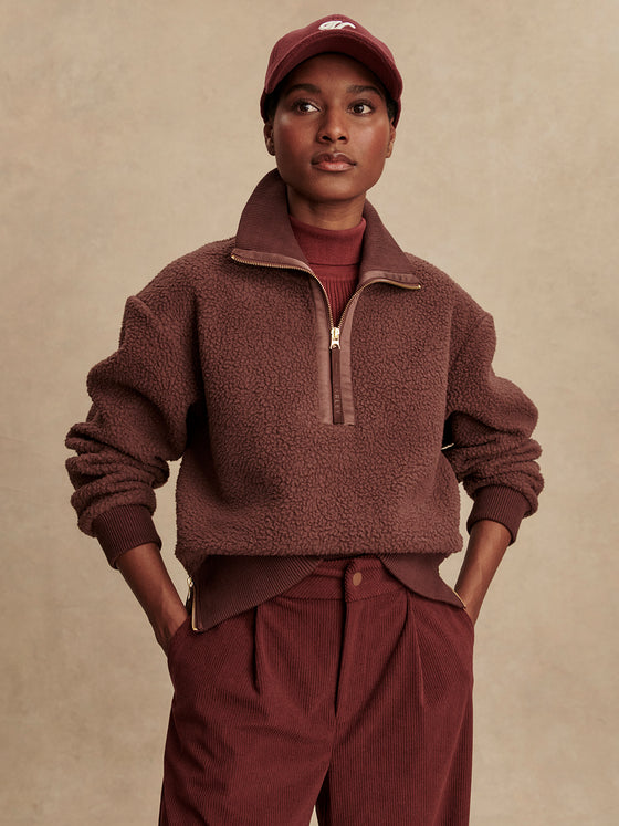 ROSELLE HALF ZIP FLEECE