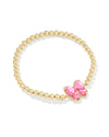 HALEY BOW GOLD STRETCH REVERSIBLE BRACELET