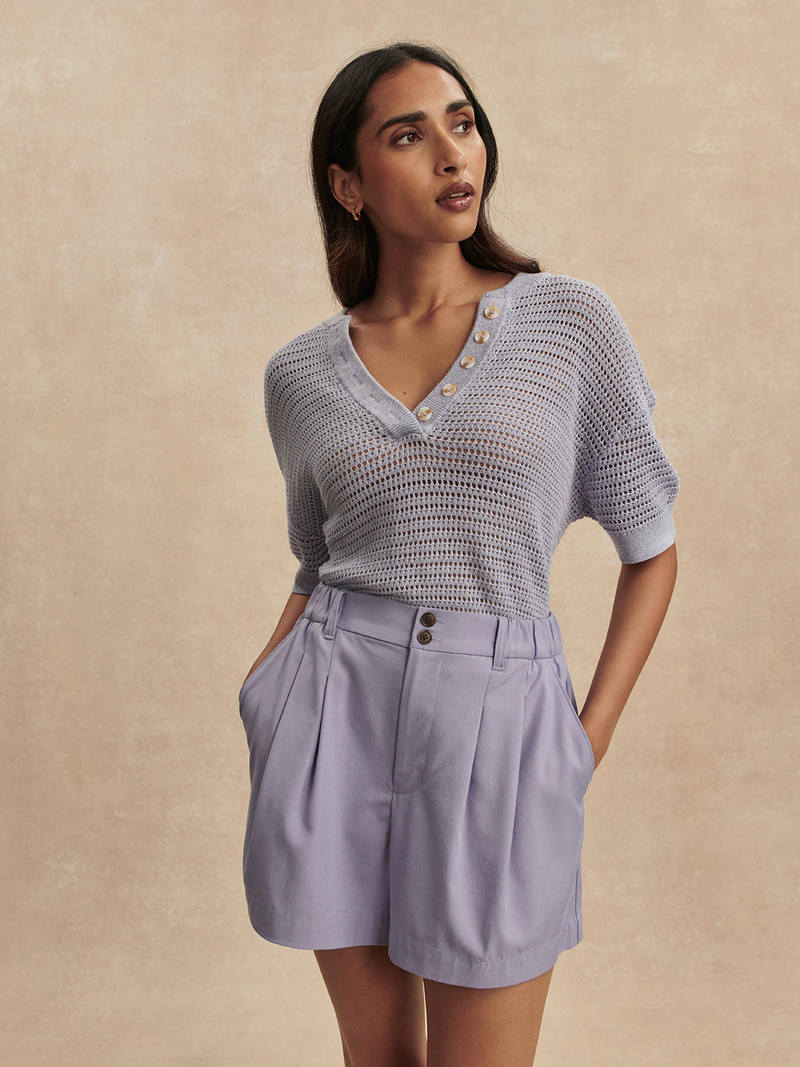 TANSY WOVEN SHORTS 3"