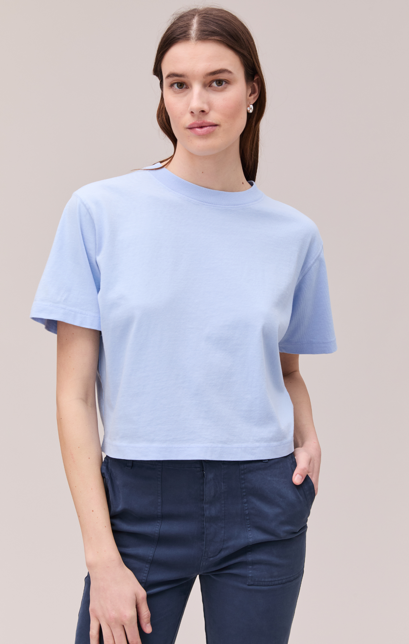 RELAXED CROP TEE