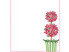 5"X7" PINK POINSETTIA TOPIARY NOTEPAD