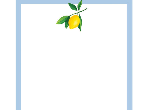 4.25 x 5.5 Lemon Notepad