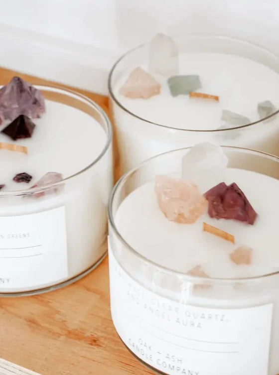 CRYSTAL CANDLE 22oz