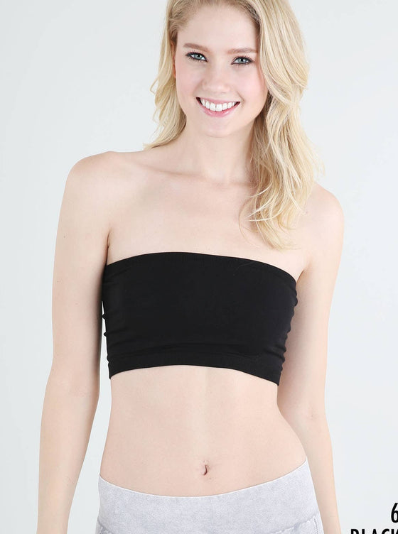 BANDEAU BRA - black